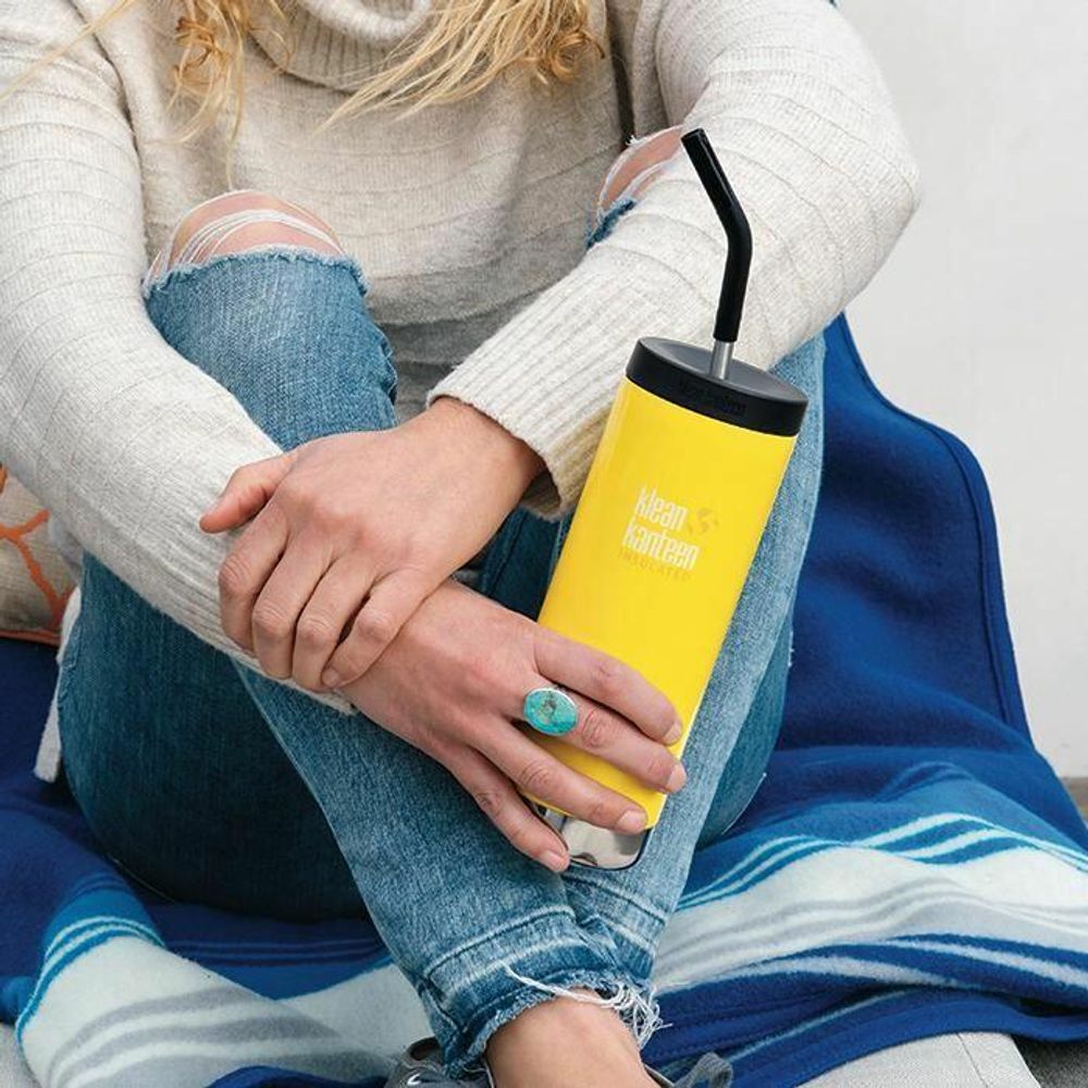 Крышка Klean Kanteen TKWide Straw Cap с трубочкой 10мм