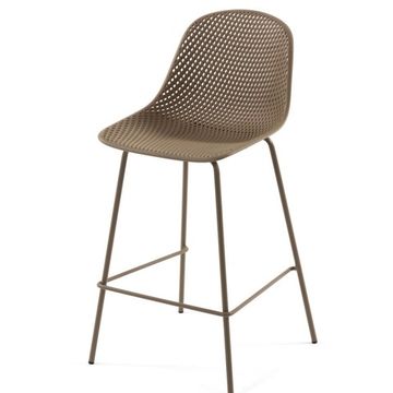 Полубарный стул Quinby бежевый