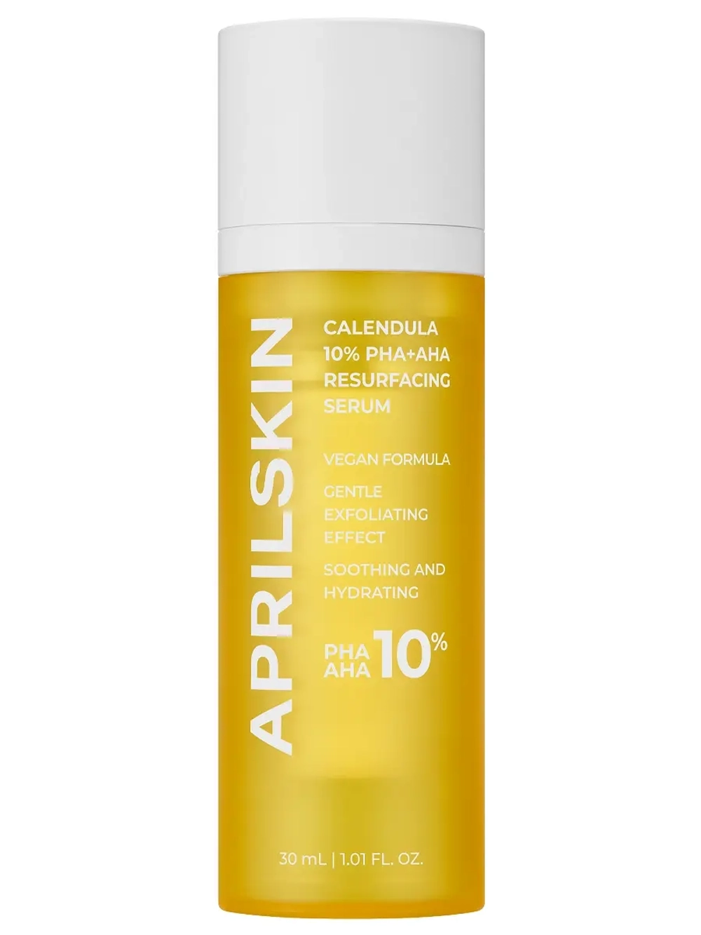 APRILSKIN Сыворотка с календулой и кислотами для очищения и сужения пор Calendula 10% PHA + AHA Resurfacing Serum 30 мл