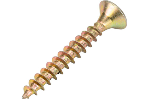 САМОРЕЗЫ СТРОЙБАТ УНИВЕРСАЛЬНЫЕ ЖЕЛТЫЕ 4,0Х30 17ШТ 1382