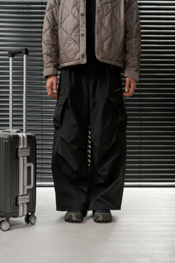 Брюки Nothomme Monterest Wide-Leg Paratrooper Pants "No Moon Black Spot"