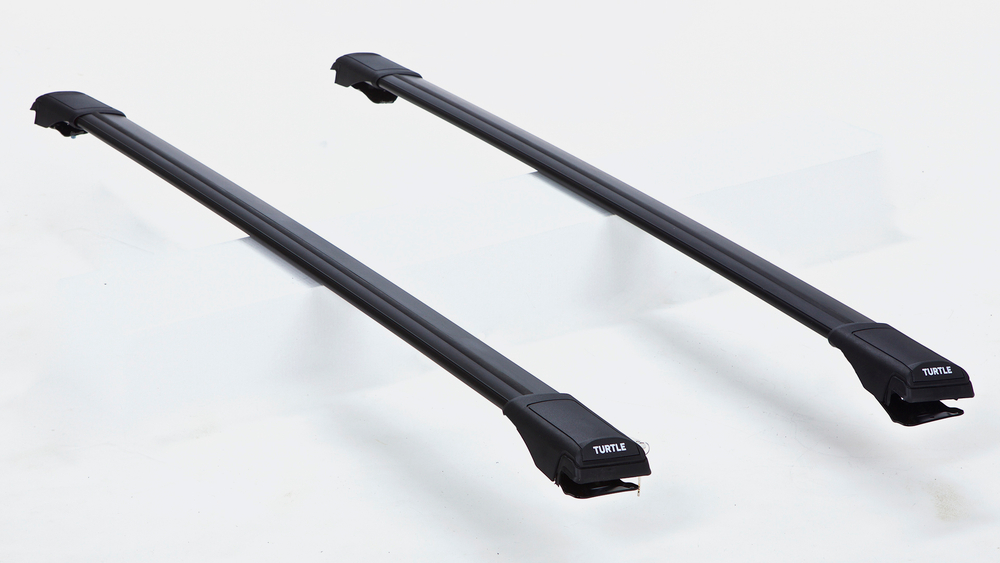 Багажник Turtle Shark на крышу для LAND ROVER FREELANDER 1997-2006 (На обычные рейлинги),черный, арт.19.TURSH.03.98.A1.B