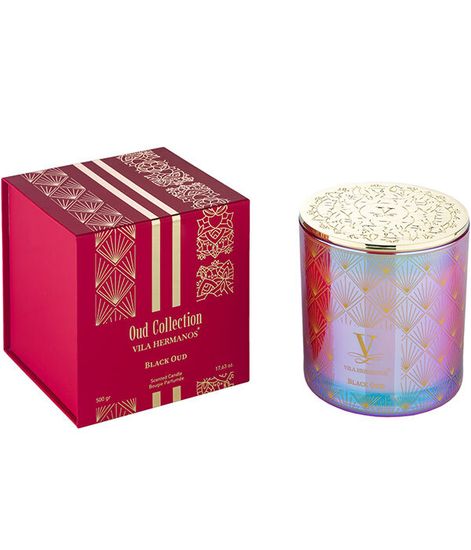 Black Oud red, свеча Vila Hermanos Oud collection, Ladenac Milano