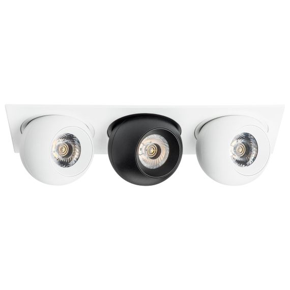 Комплект из светильника и рамки Lightstar Intero Ball (217536+217064+217074+217064) i536647464