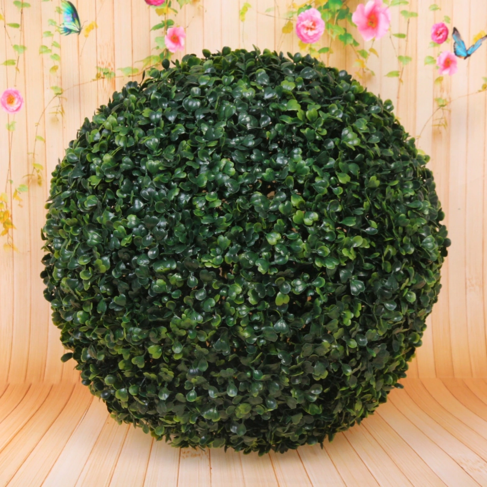 Искусственное растение шар «Самшит» темно-зеленый D-38см Ultramarine