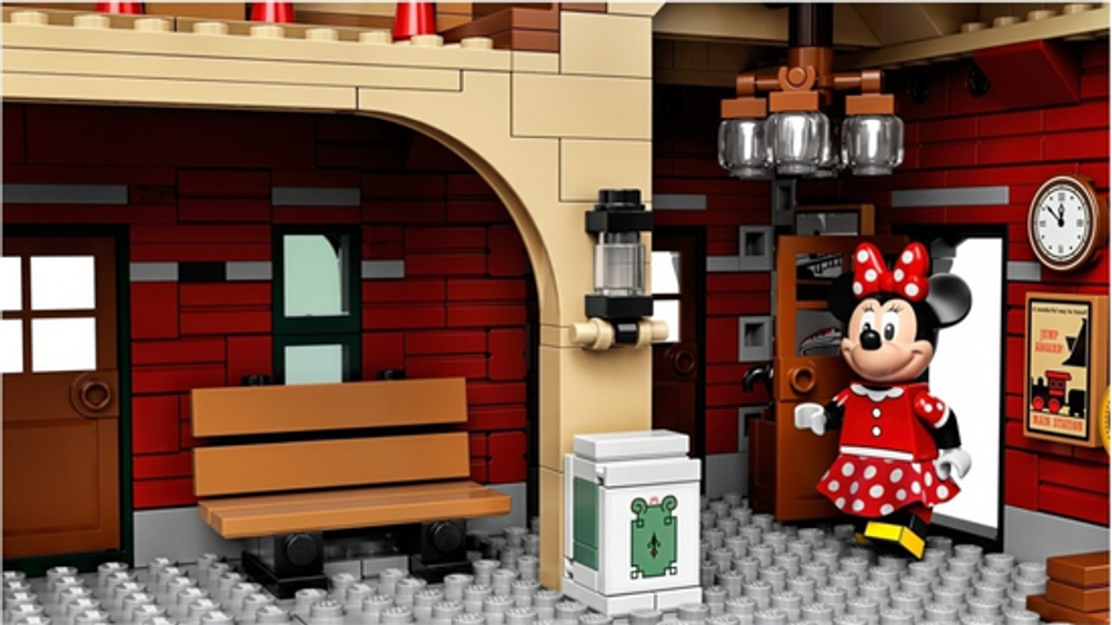 LEGO Disney: Поезд и станция Disney 71044 — Disney Train and Station — Лего Дисней