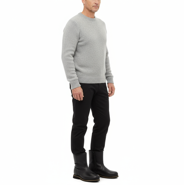 Унты укороченные мужские из кожи теленка