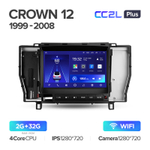 Teyes CC2L Plus 9" для Toyota Crown 1999-2008