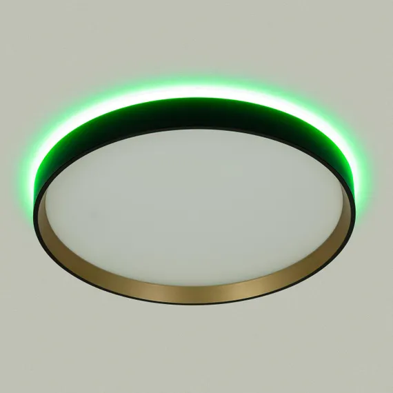 CL750321R ETALON Черный+Золото с пультом и RGB