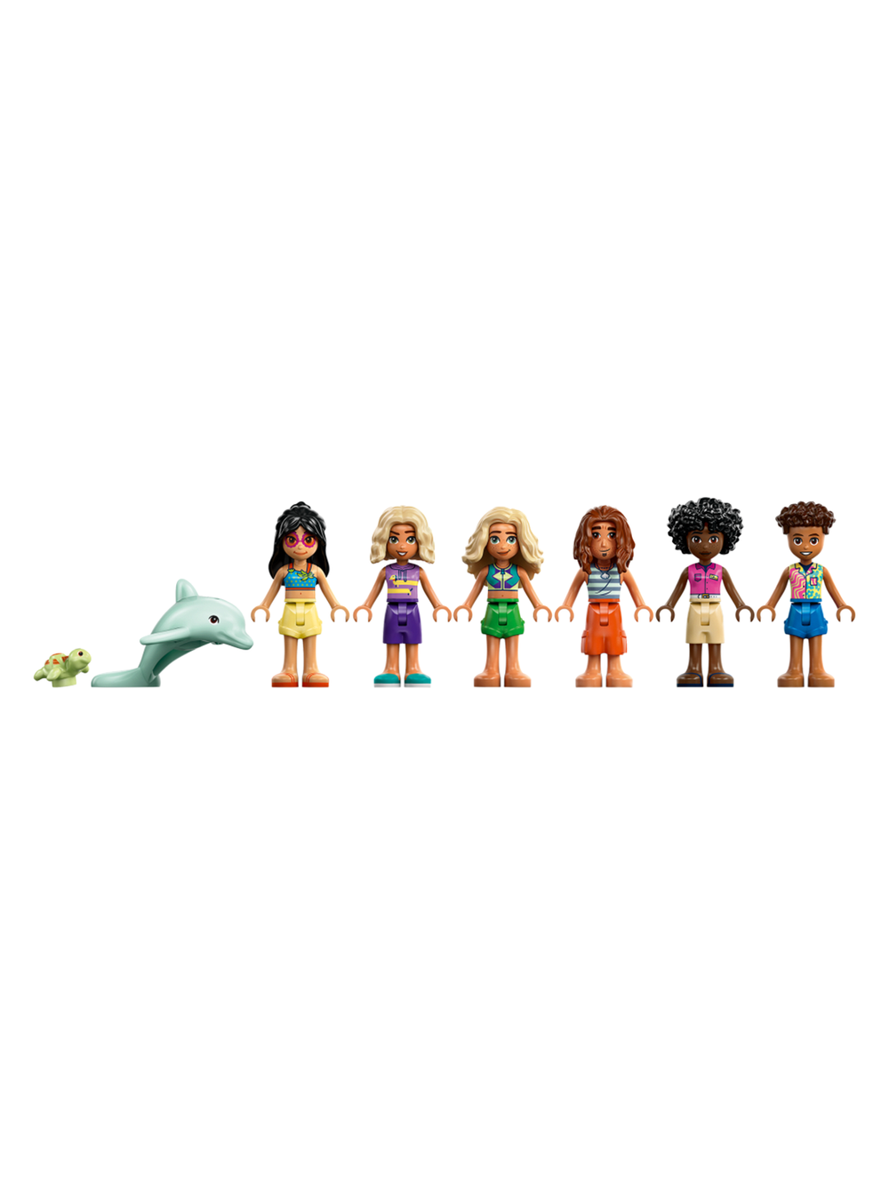 LEGO Friends Пляжный курорт, конструктор отель на пляже, дом у моря с бассейном, набор с минифигурками, оригинал ЛЕГО 42673