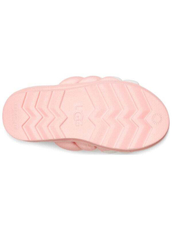 UGG Maxi Slide Логотип Розовые Сандалии для Женщин