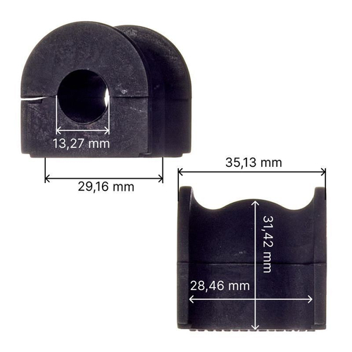 Втулка стабилизатора заднего Avantech ABH0327