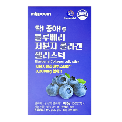 Mippeum Dak Joa Blueberry Collagen Jelly Stick 15шт