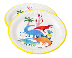 Тарелки большие "Dino Party" 8 шт.