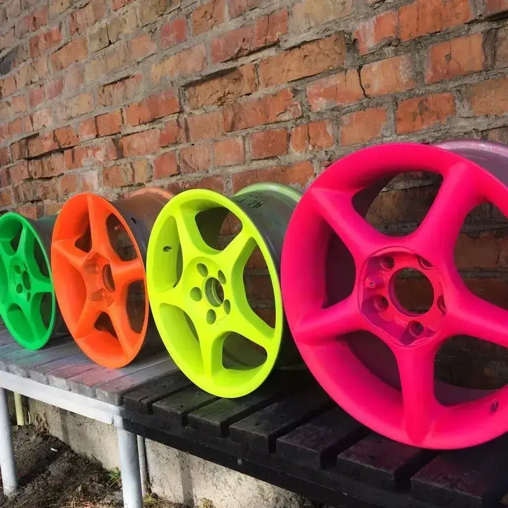 Аэрозольная краска в баллончике ULTIMA Зеленая флуоресцентная, 520мл, ULT101