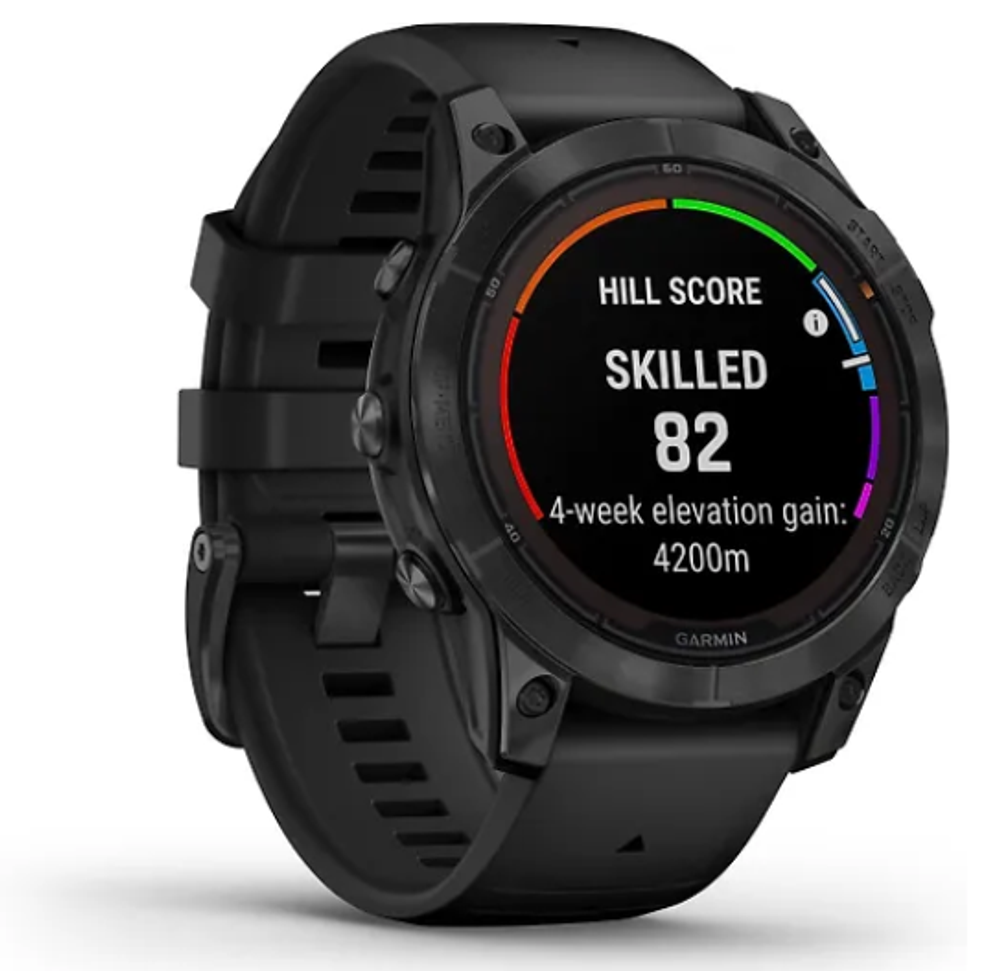 Умные часы Garmin Fenix 7 pro Solar Черный