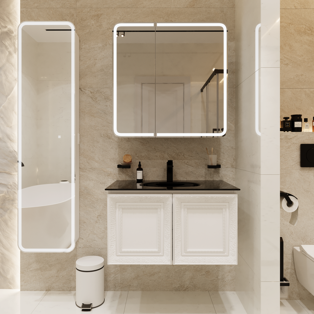 Смеситель для раковины STWORKI Ларвик S24010BK черный