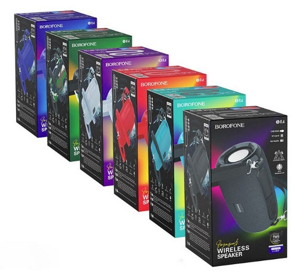 Колонка - Bluetooth BOROFONE BR4 (черный)