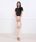 Кожаная сумка-мессенджер THE QUILTED LEATHER J MARC MINI Marc Jacobs - пудро-розовый(2S3HSH016H03)