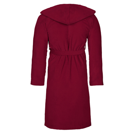 Халат велюровый Vossen Texas rubin 390 красный