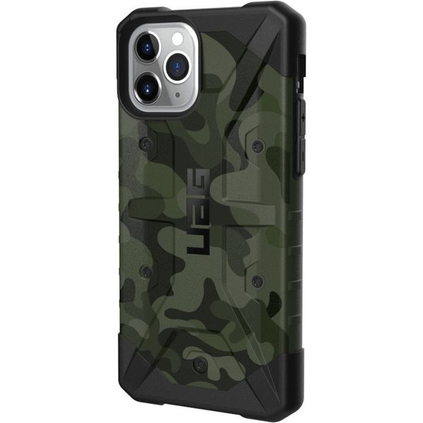 Чехол Uag Pathfinder SE Camo для iPhone 11 Pro зеленый камуфляж (Forest Camo)