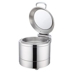 Мармит суповой 10 л электрический 220V 300W с откидной крышкой и окном нерж.   SUNNEX