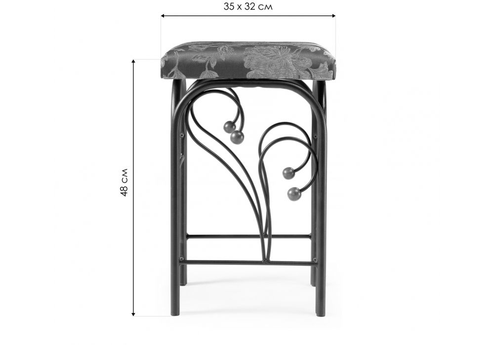 Табурет Клео 5 белый / светлый