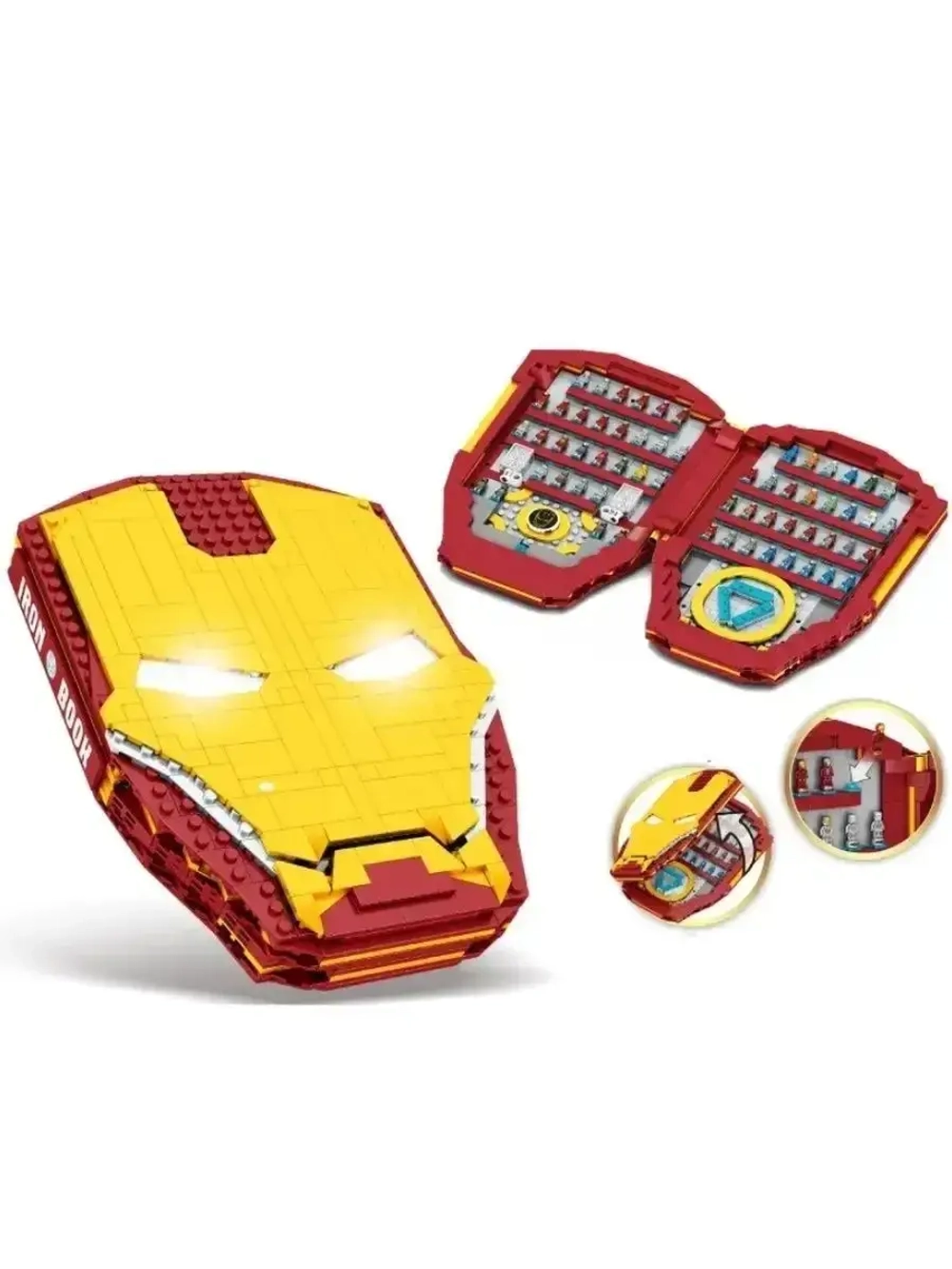 Конструктор Книга Железного Человека 1226 деталей 8801