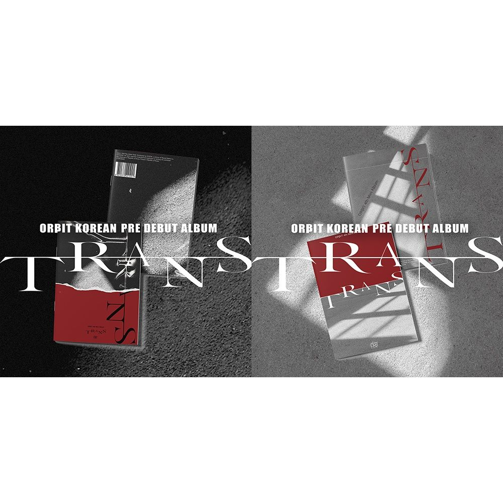 Альбом OR IT - TRANS KOREAN Pre DEBUT Album MAGAZINE RANDOM Version