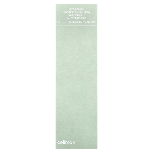 Celimax, Ji Woo Gae Cica BHA пенка для умывания от акне, 150 мл (5,07 жидк. унц.)