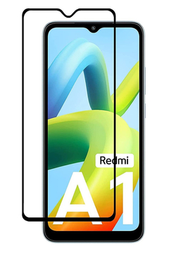 Закаленное стекло 6D для Xiaomi Redmi A1 и A1+, олеофобное покрытие и вырез под фронтальную камеру, G-Rhino