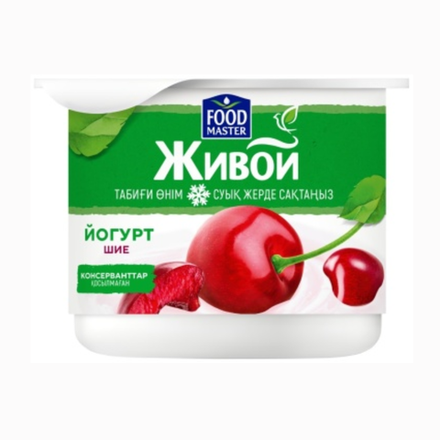 Йогурт Food Master Живой Вишня 110 гр