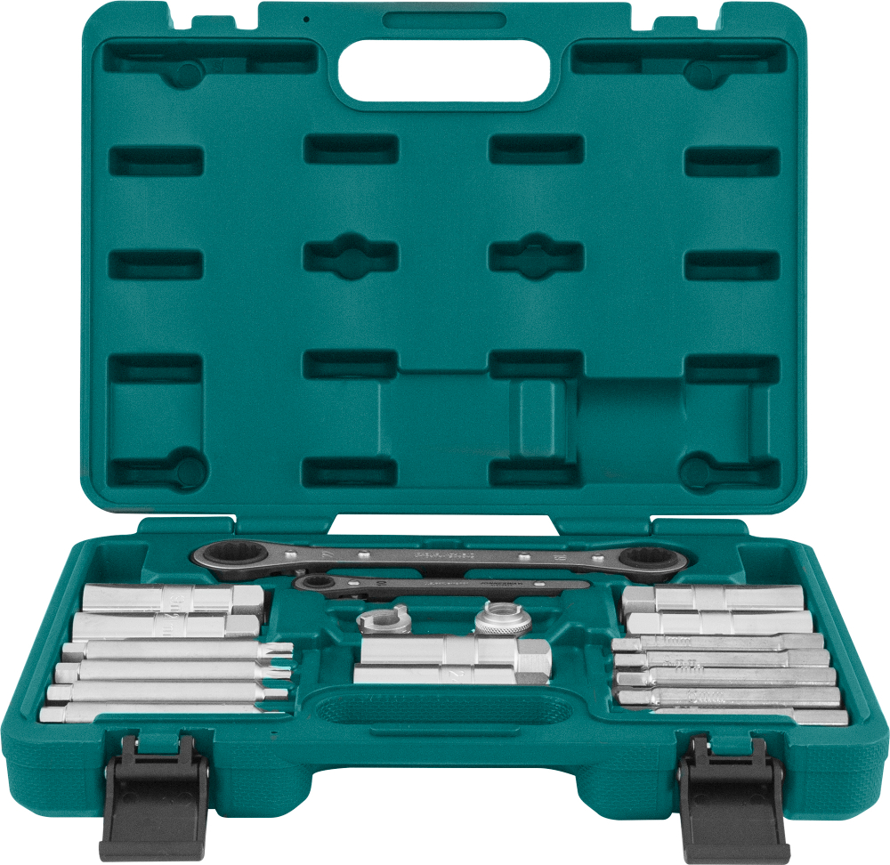 AL010073 Набор приспособлений для демонтажа гаек штоков амортизаторов