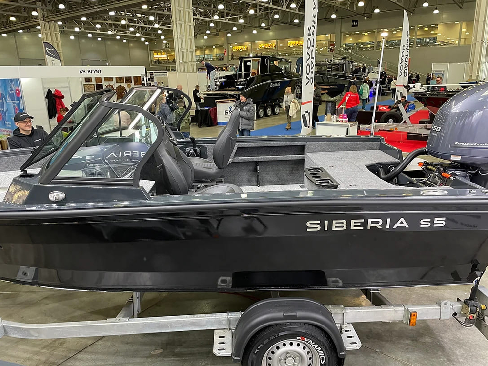 Катер-лодка алюминиевая SIBERIA S5 (mod 1)