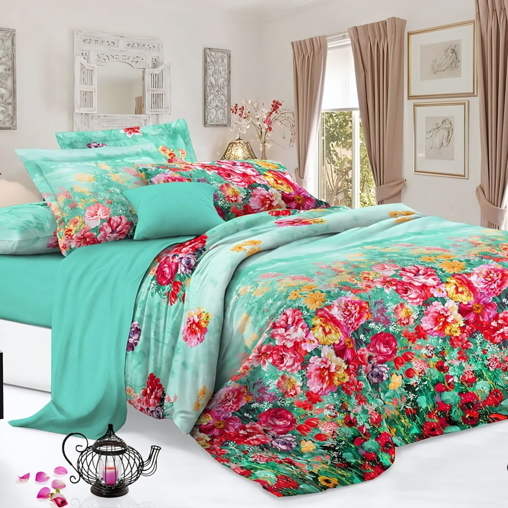 Постельное белье 1,5 поплин Орхидея C02