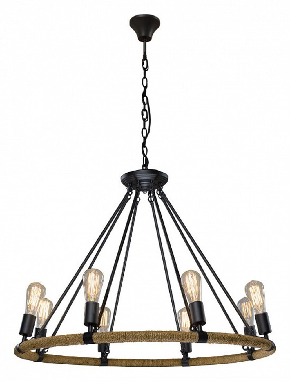 Подвесная люстра Loft it Rope Filament LOFT1861/8