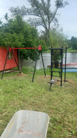 Монтаж уличных качелей Sv Sport