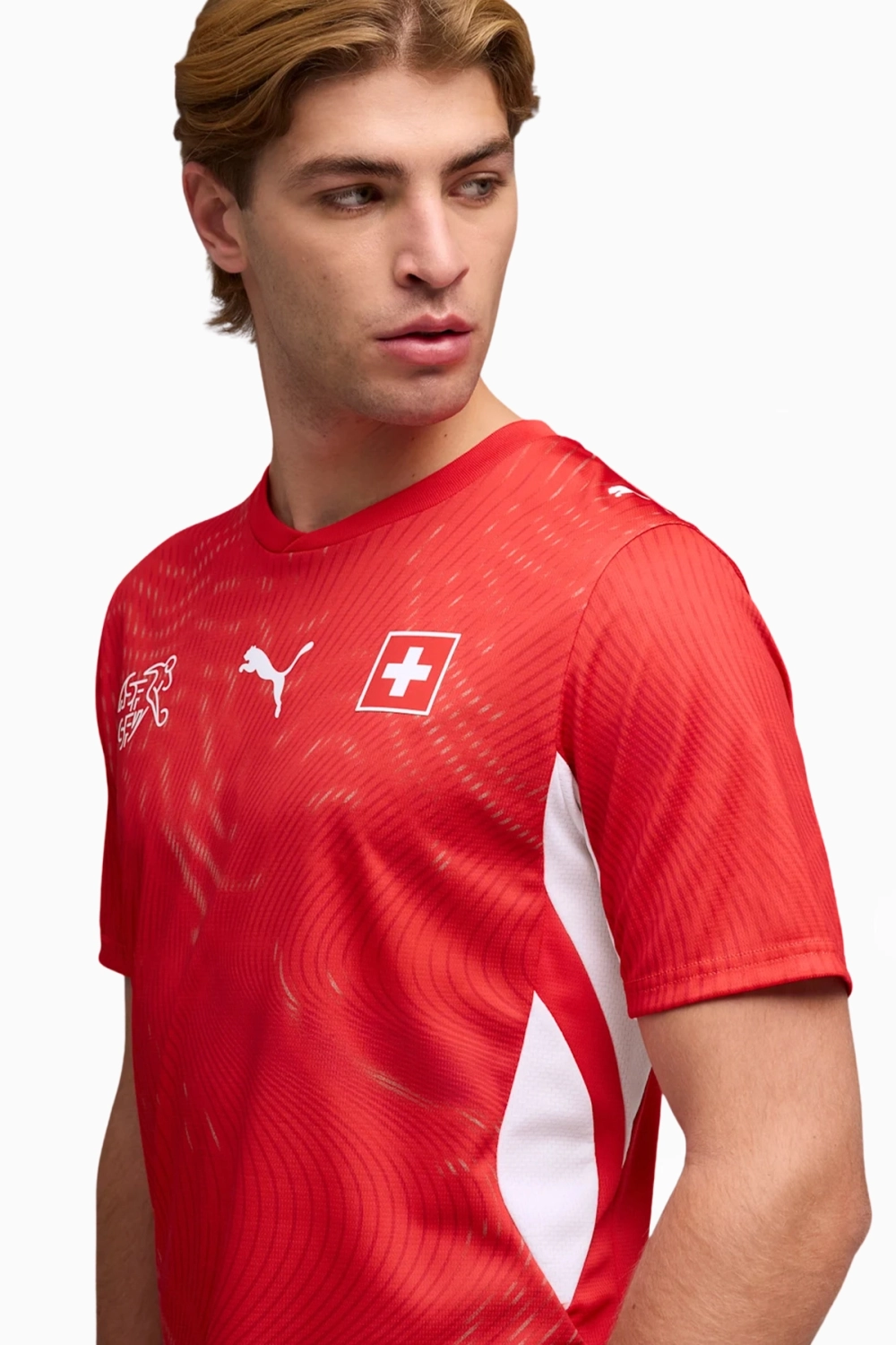 Футболка Puma Швейцария 2026 Home - красный