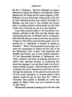A handbook of the Swahili language, as spoken at Zanzibar | Edward Steere