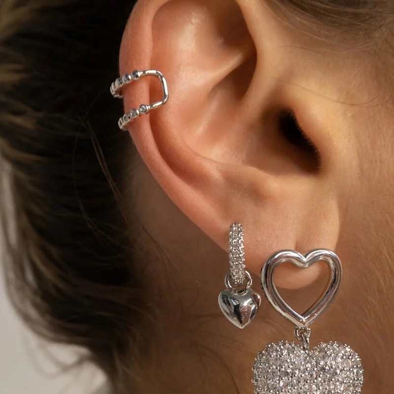 Каффы Бусины Бриллиантовые – Серебро