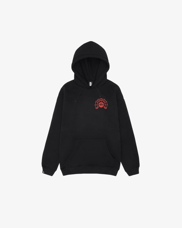 Худи Паук черное - фото 1