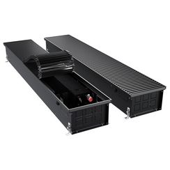 Конвектор внутрипольный Royal Thermo ATRIUM TURBO-150/250/1400-DG-U-BL