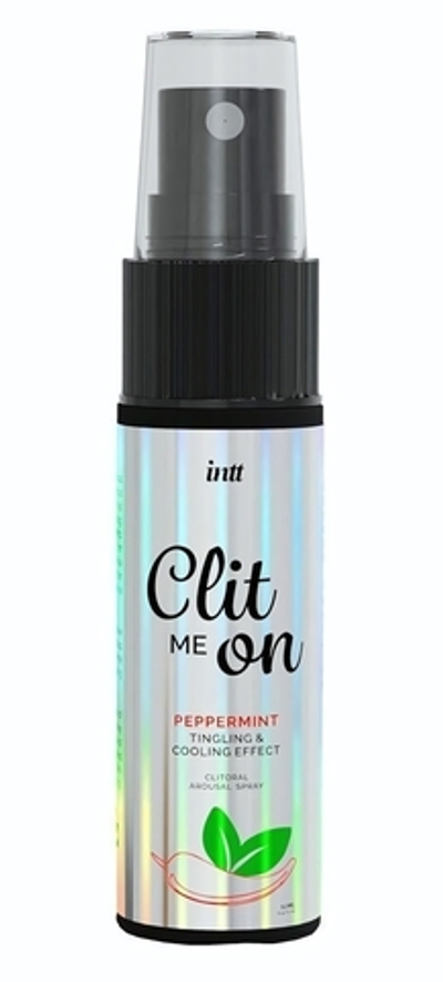Клиторальный возбуждающий спрей Clit Me On Peppermint - 12 мл.