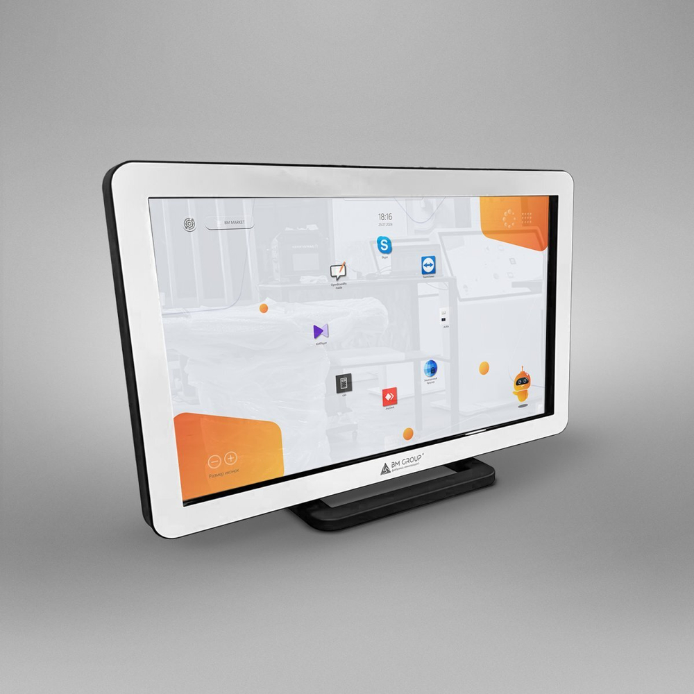 Логопедическое зеркало BM Omnia 32" (наличие сенсорного экрана и компьютера)