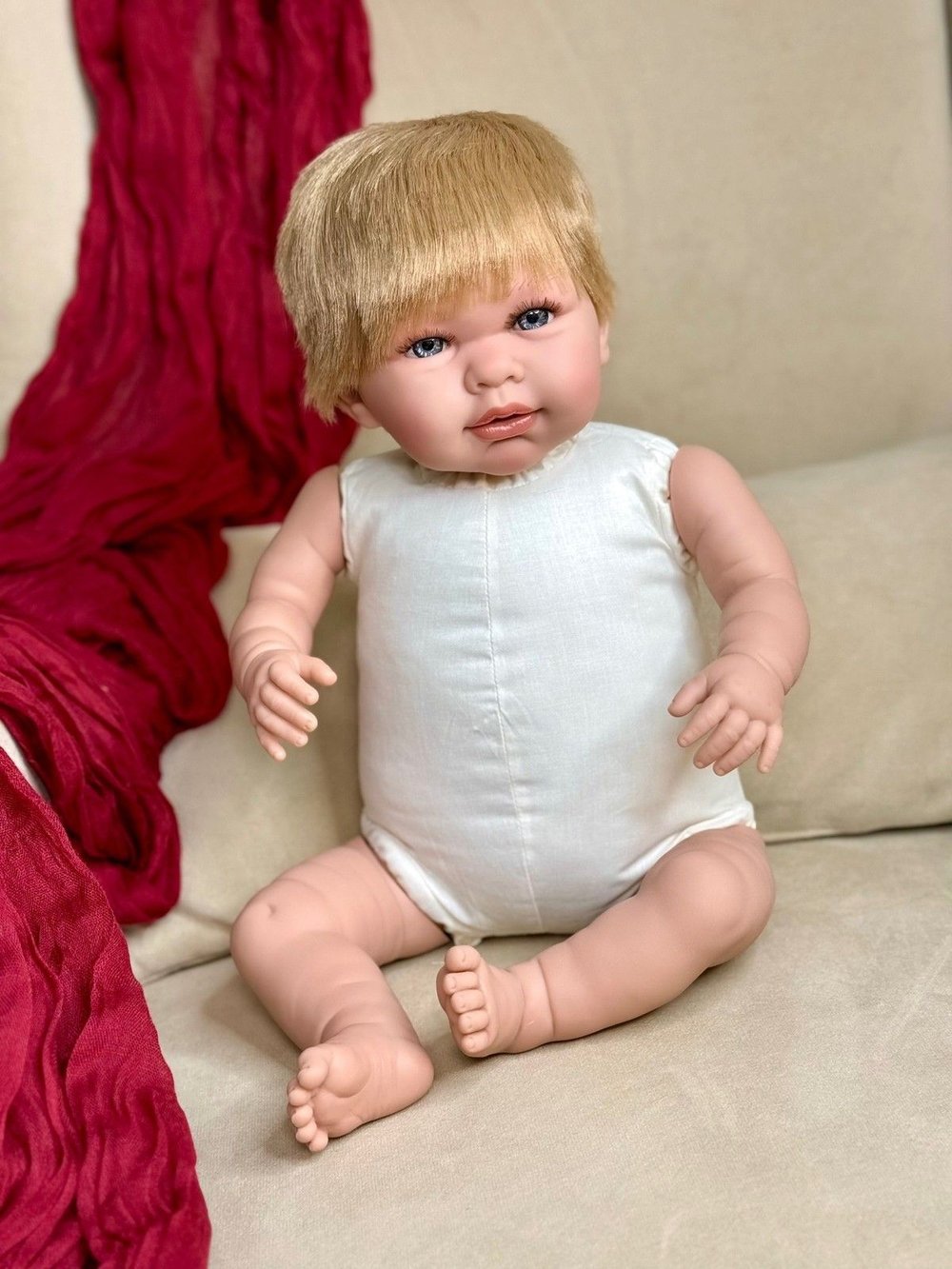 Кукла Berbesa мягконабивная 45см Daniel (4512S)