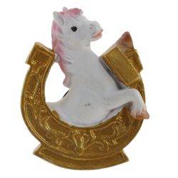 GAEM Магнит "Лошадка с подковой", L4,5 W1,5 H5,5 см, 6в.