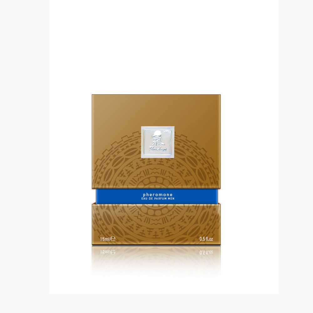 Духи с феромонами HOT Shiatsu Darkblue, мужские, 15 мл