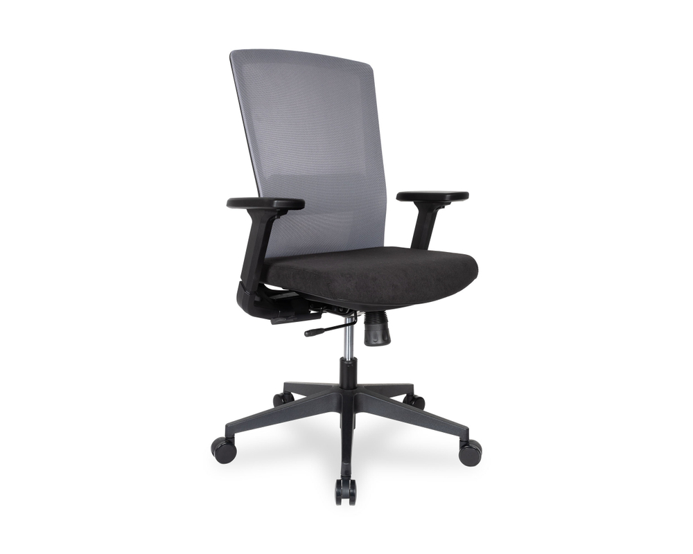 Кресло College CLG-426 MBN-B Grey