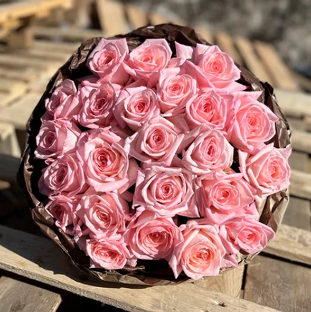 букет романтических роз Пинк О'Хара