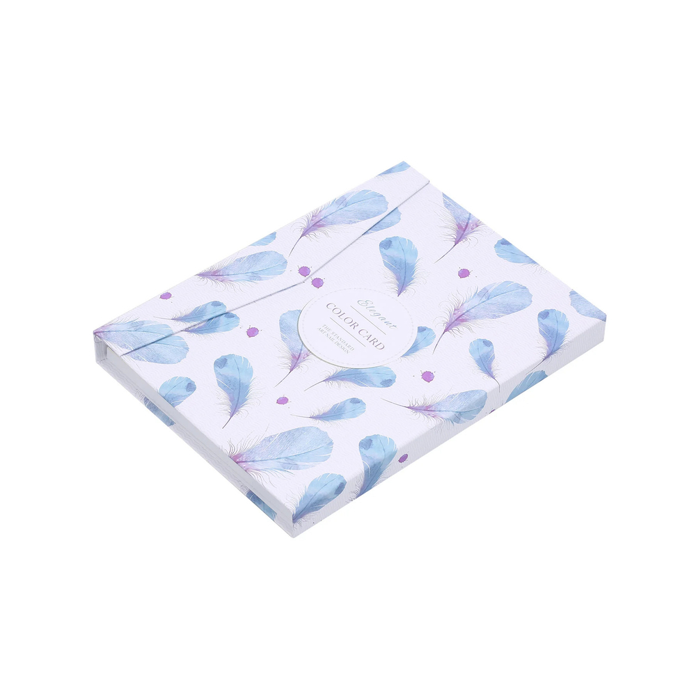 Книга-палитра для выкрасок  гель лаковПерья, 80 типс